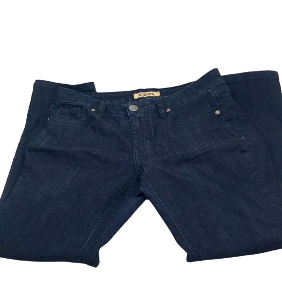 djeans👖Dark Blue Ankle/Cropped Size 6P - Picture 1 of 5